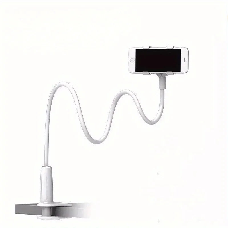 Stainless Steel Flexible Gooseneck Lazy Phone Mount Bracket with Handle