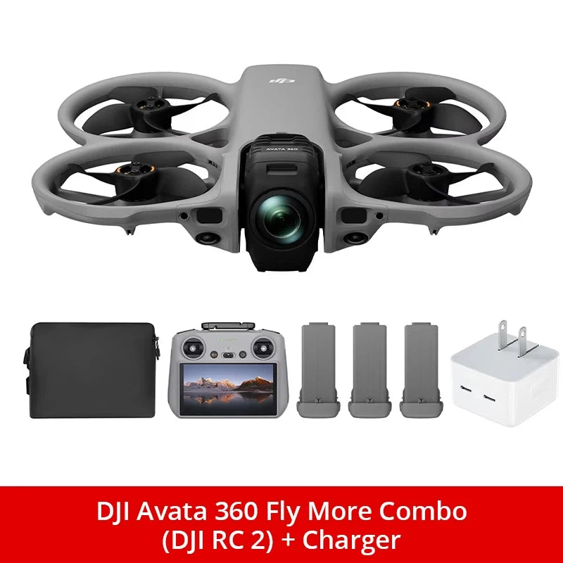 DJI Avata 360 Fly More Combo Drone Featuring 8K Camera