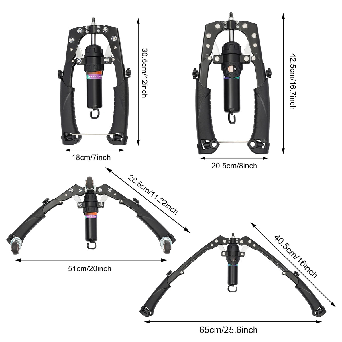 Hydraulic Power Twister Spin Button Forearm Strength Trainer