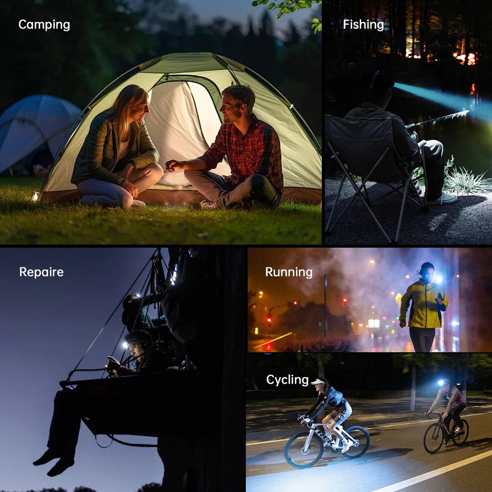 Sofirn HS42 Rechargeable LED Headlamp for Camping and Hiking