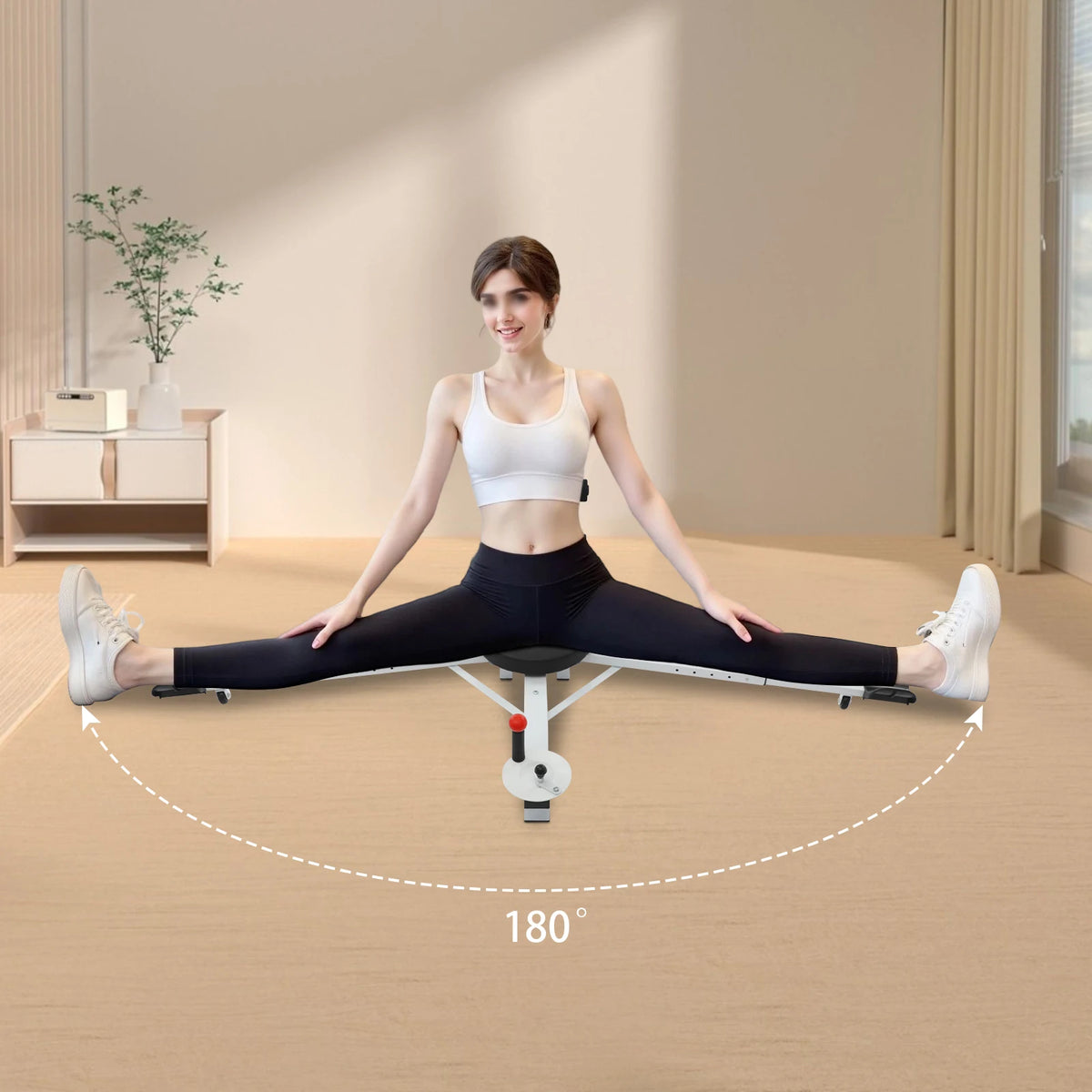 Foldable Leg Stretcher Split Machine For Dance Training