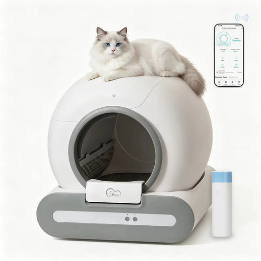 DOEL Smart Self Cleaning Automatic Cat Litter Box App Control