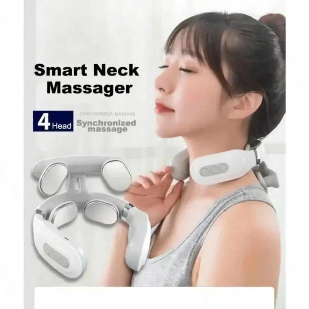 LISM USB Neck Massager With Heat For Neck Pain Relief