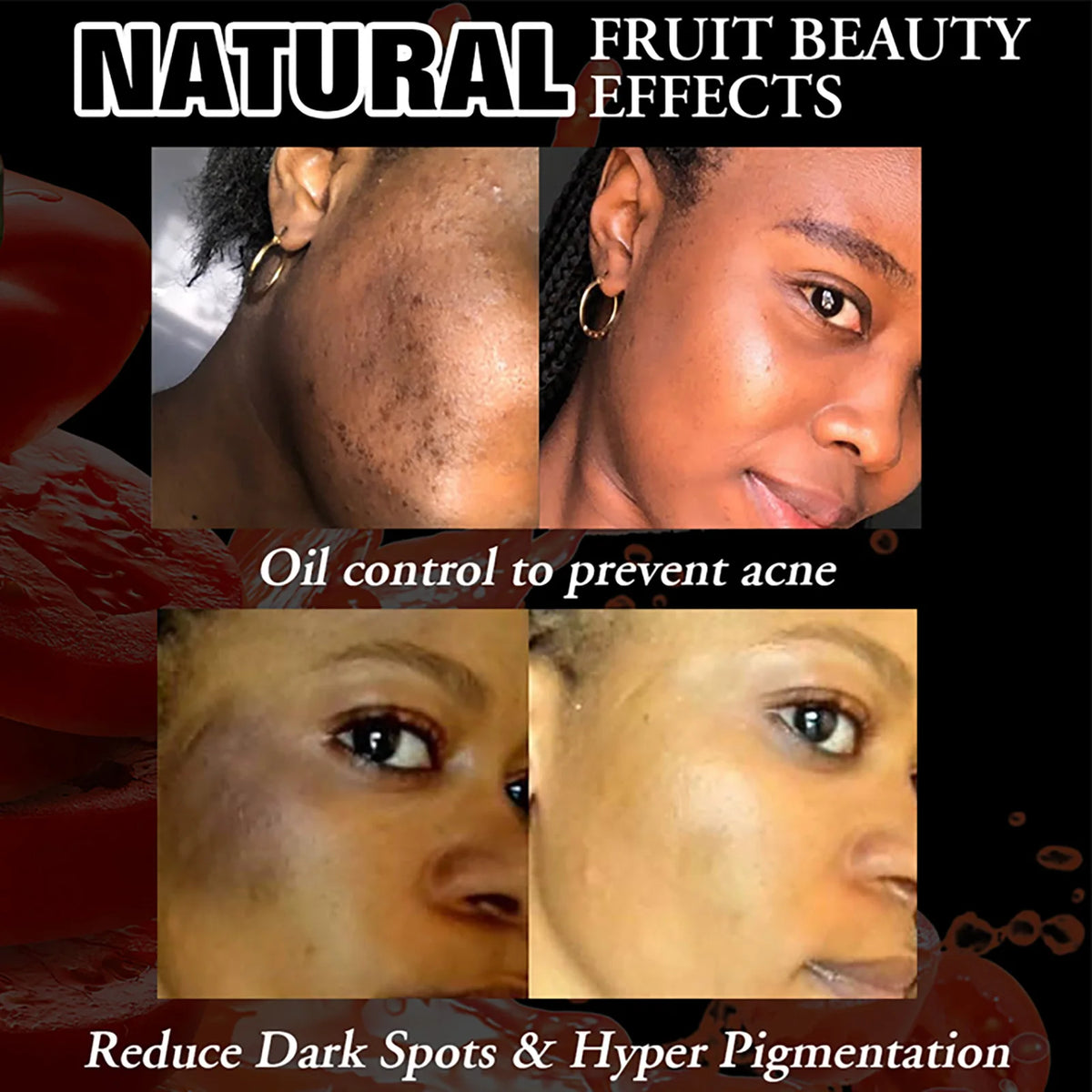 Ailke Natural Tomato Soap Bar For Whitening And Moisturizing Care