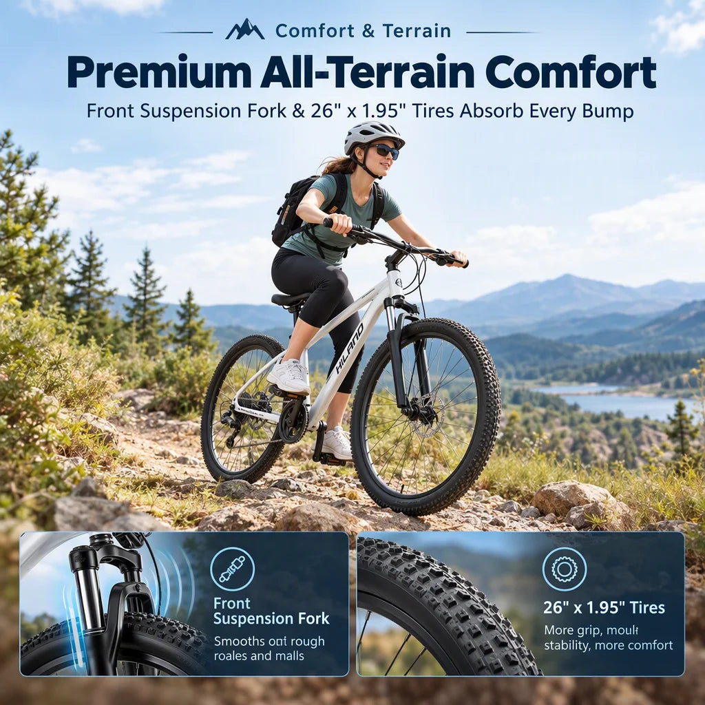 Electric Commuter Bike With 1500W Peak Motor And UL Certification