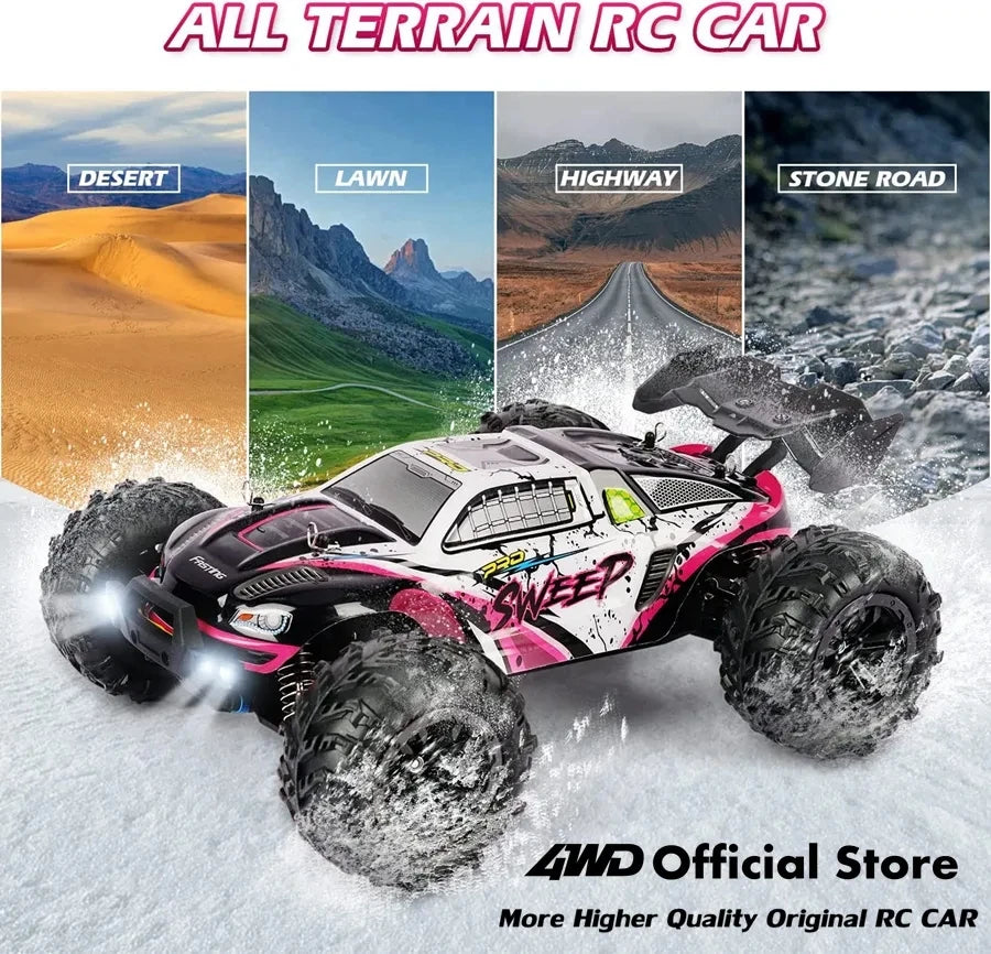 4WD Off Road Remote Control Car High Speed Brushless Buggy