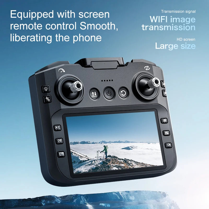 K21MAX Drone With Screen Remote, Optical Flow And Auto Return