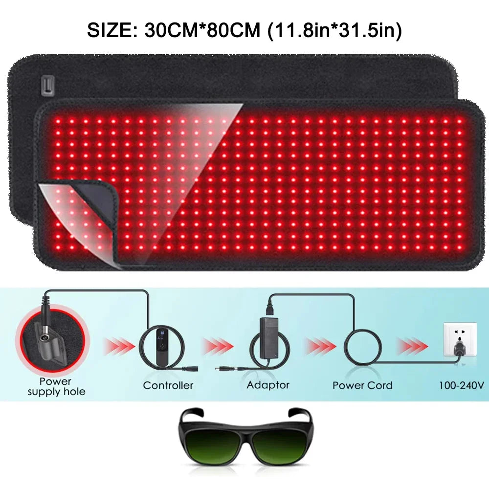 Astarexin Red Light Therapy Heating Pad Muscle Pain Relief