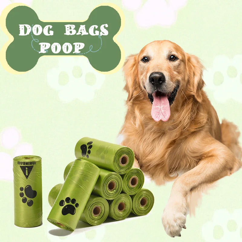 Extra Thick Leakproof Dog Poop Bags For Pet Waste Cleanup