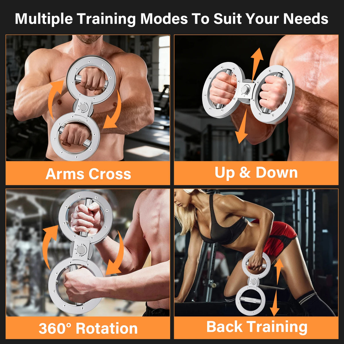Multifunctional Forearm and Grip Strength Training Exerciser