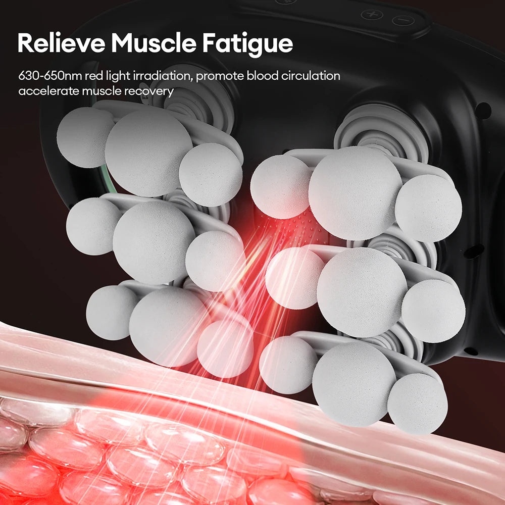 Iebilif Red Light Deep Tissue Massage Gun for Muscle Relief