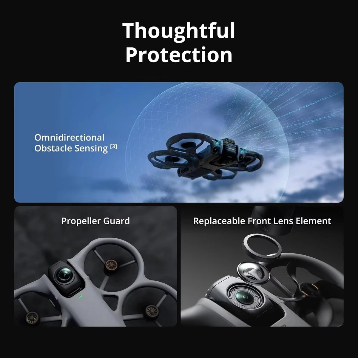 DJI Avata 360 Fly More Combo Drone Featuring 8K Camera