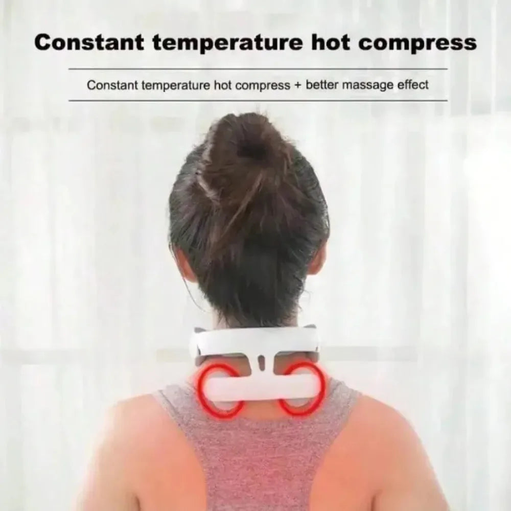 LISM USB Neck Massager With Heat For Neck Pain Relief