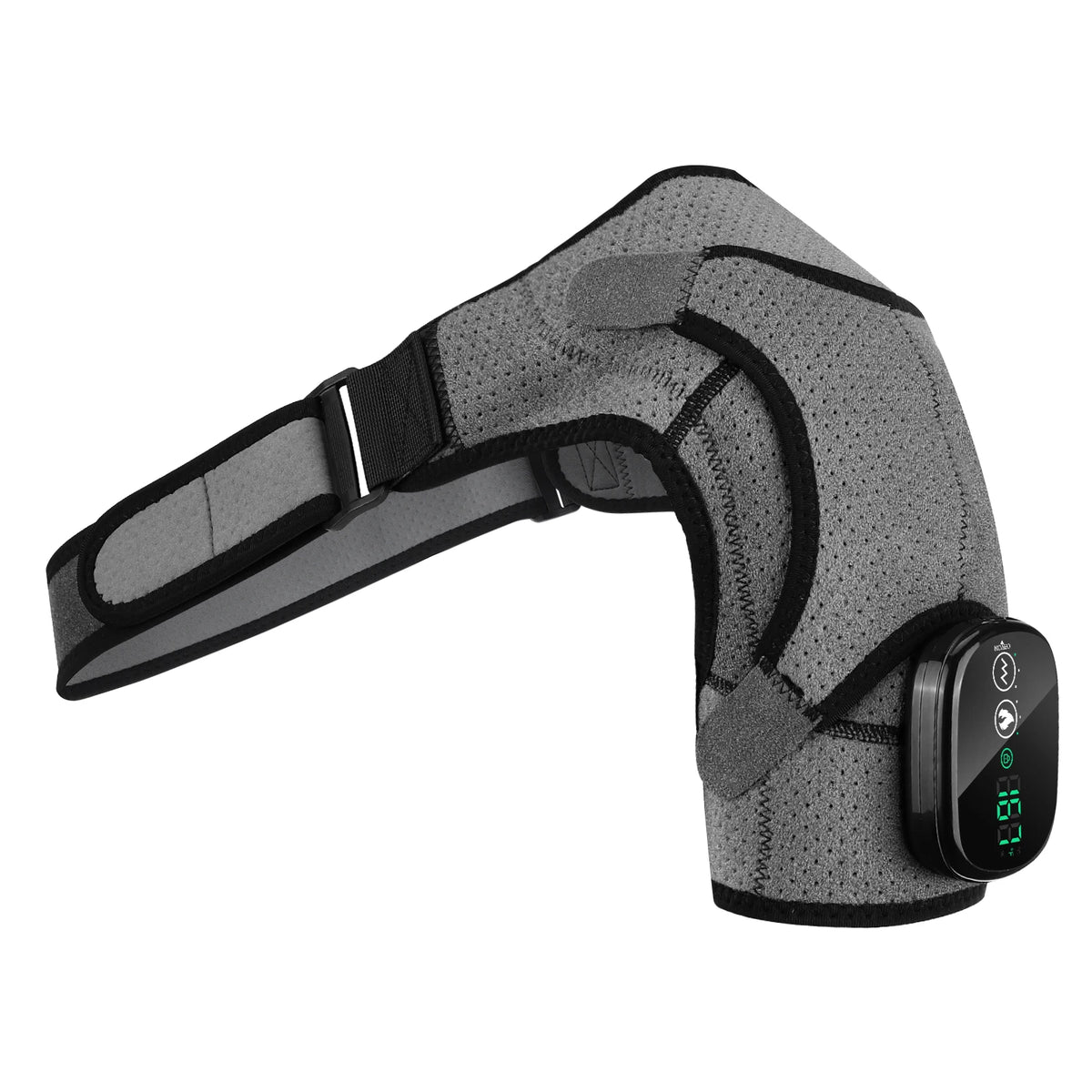 Hailicare Cordless Heated Shoulder Massager With Vibration Therapy