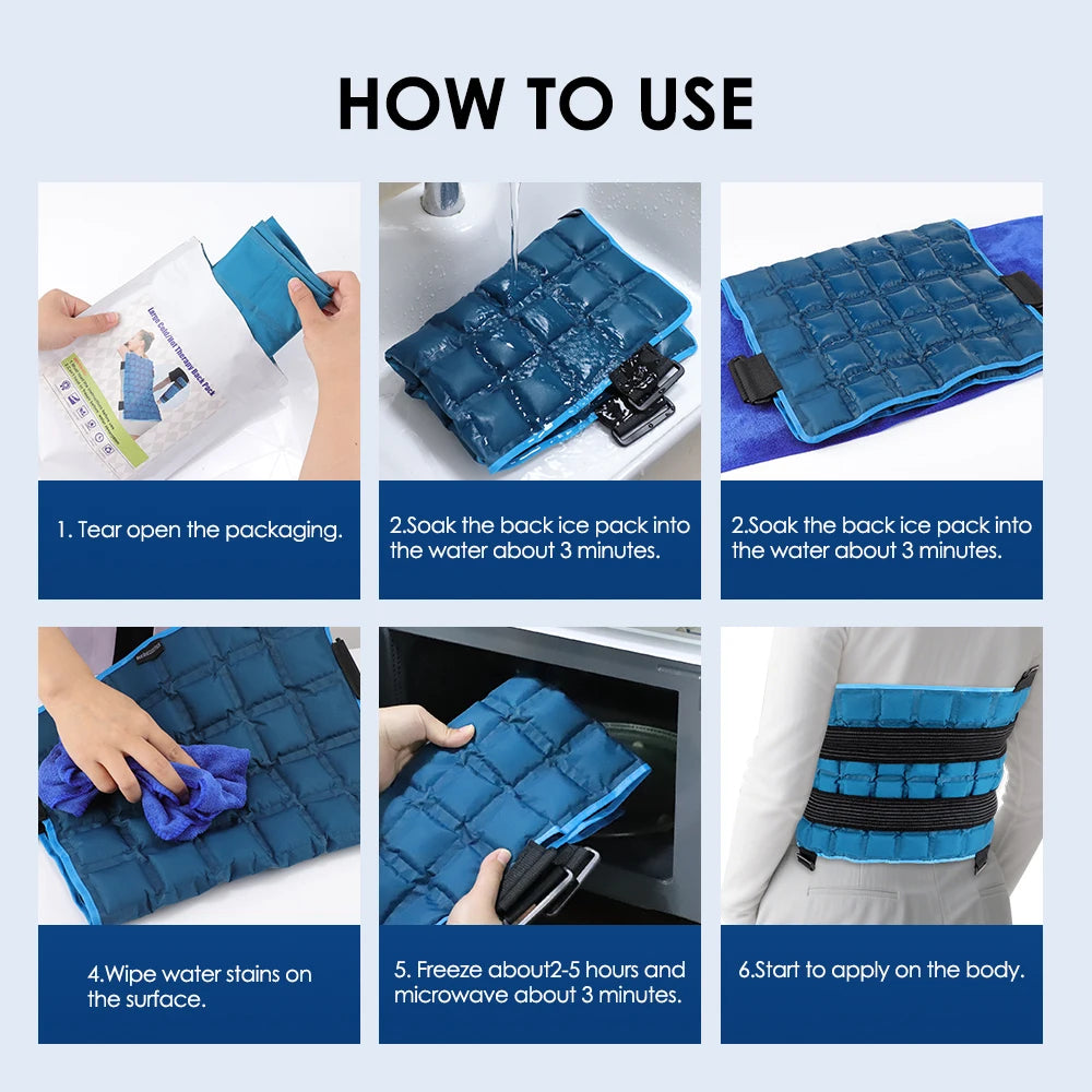Moajaza Reusable Cold Hot Compress Ice Pack For Knee Recovery