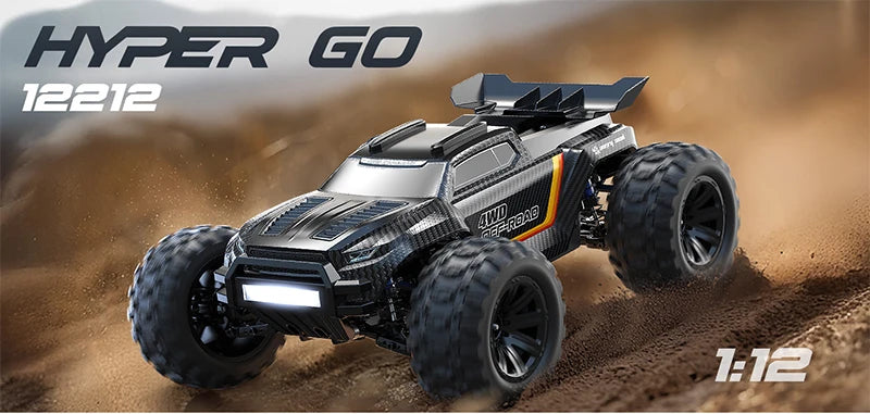 HYPER GO 4WD Brushless Off Road RC Truck Remote Control