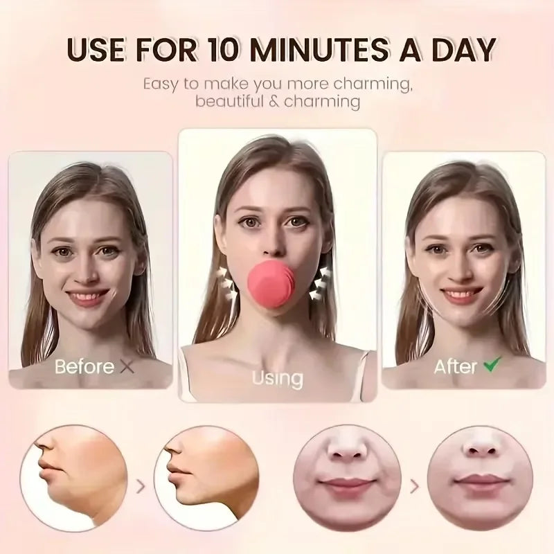 Face Exerciser Jawline Shaper for Facial Muscle Training and Toning Tool