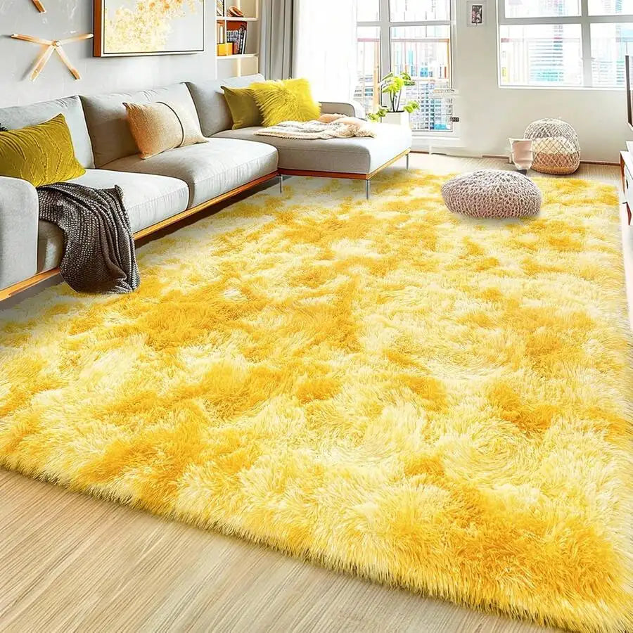 Plush Shag Rug For Bedroom Living Room And Dorm Decor