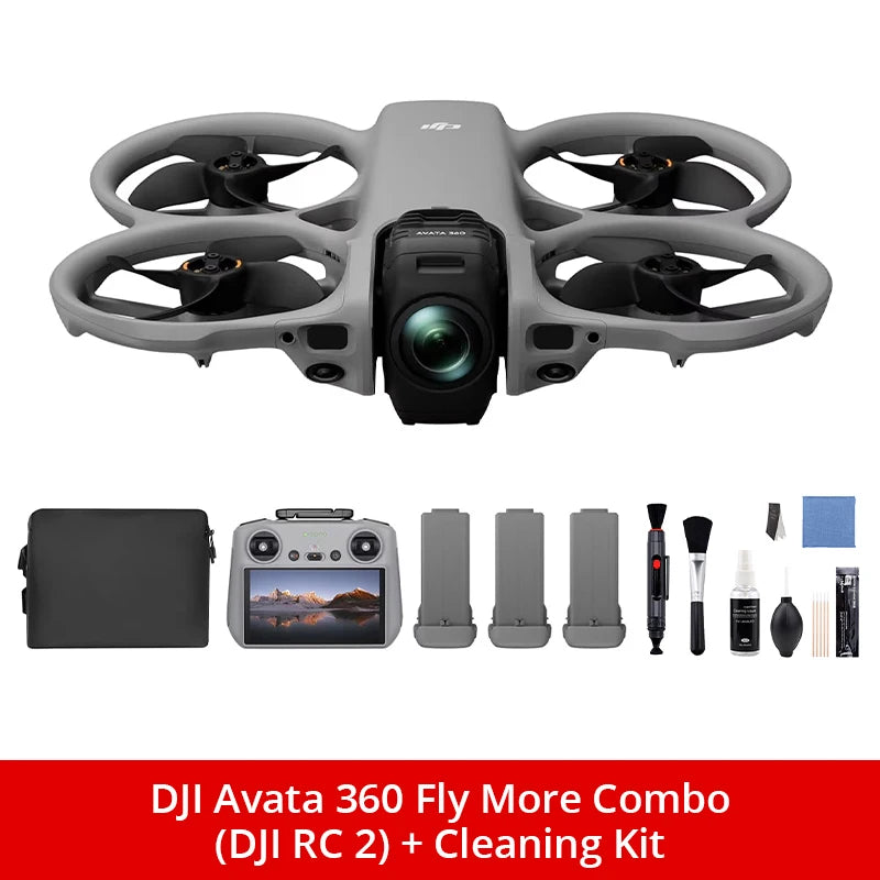 DJI Avata 360 Fly More Combo Drone Featuring 8K Camera