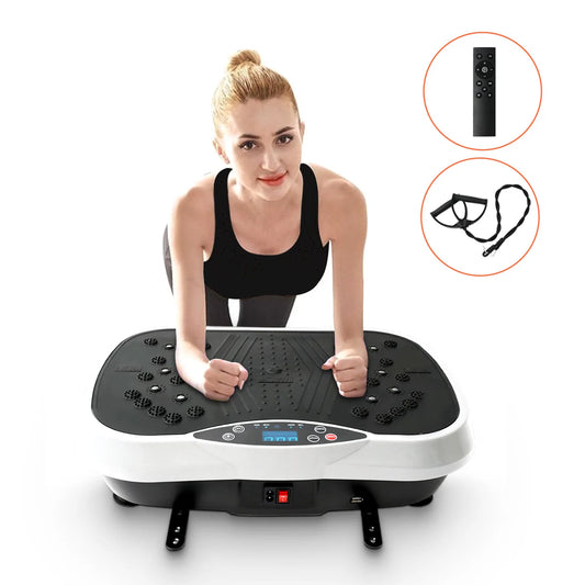 Portable Vibration Plate Exercise Machine For Home Workouts