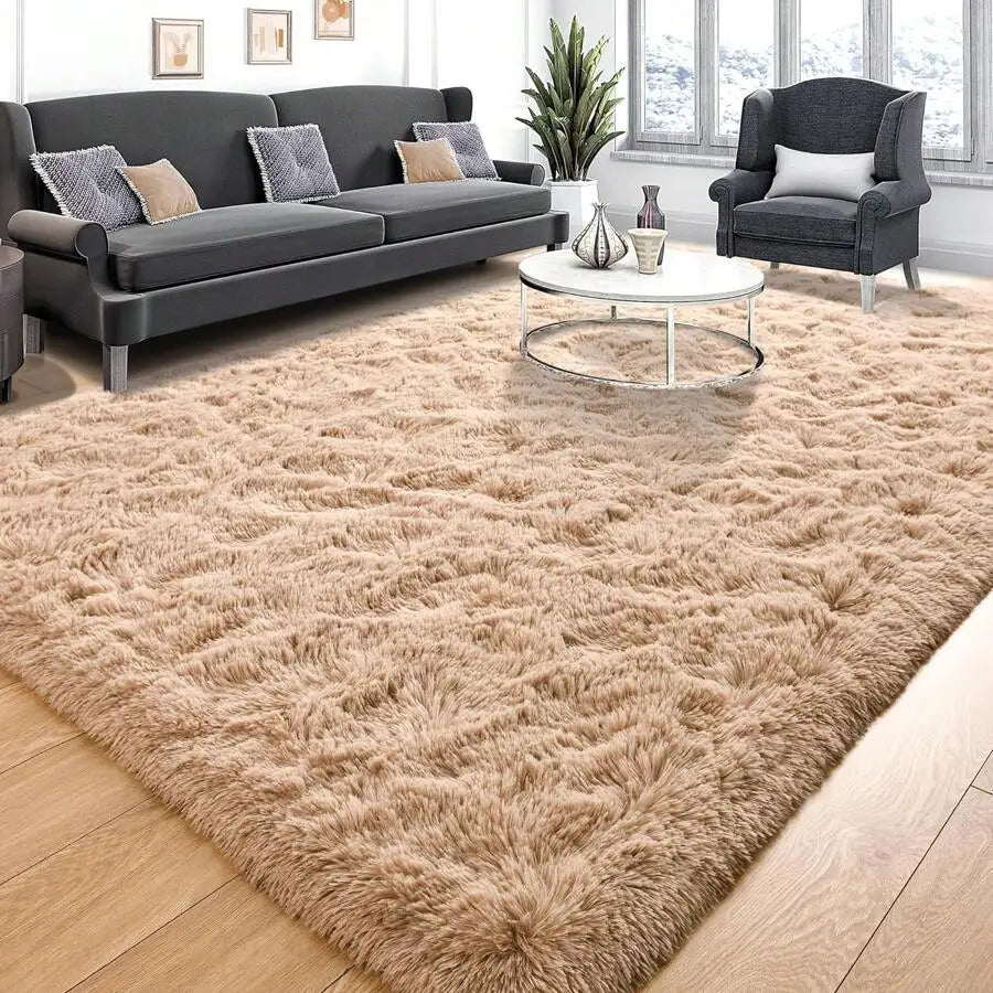 Plush Shag Rug For Bedroom Living Room And Dorm Decor