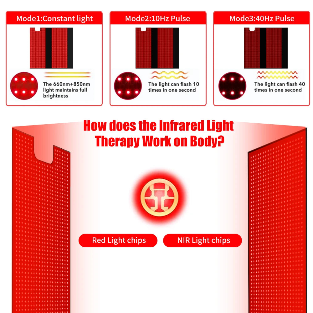 Red Light Sleeping Bag For Full Body Relaxation And Wellness