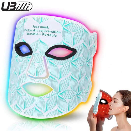 UBilli LED Face Mask Near Infrared Light Therapy Skin Rejuvenation