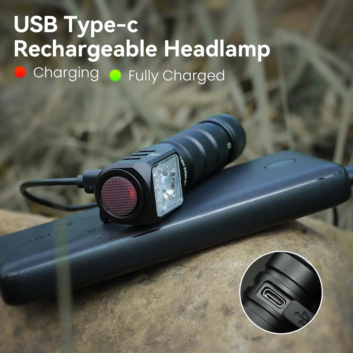 Sofirn HS42 Rechargeable LED Headlamp for Camping and Hiking