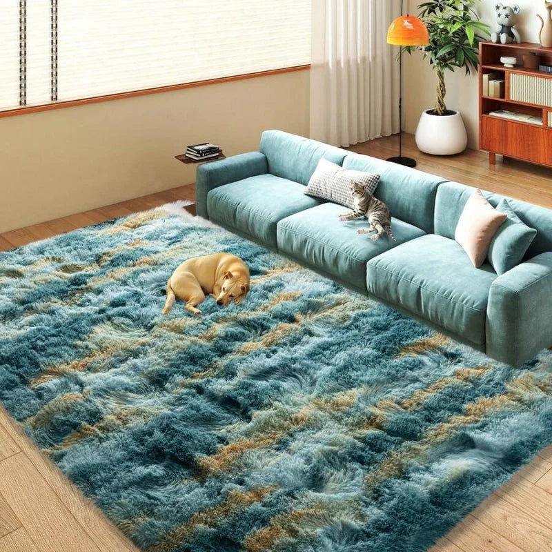 Plush Shag Rug For Bedroom Living Room And Dorm Decor