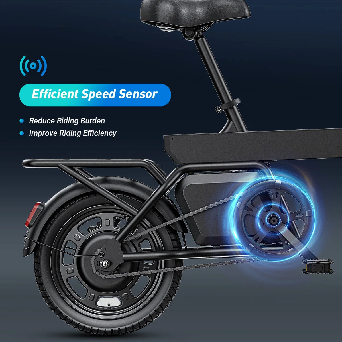 DYU B20 Folding Electric Bike With Removable Battery Pack