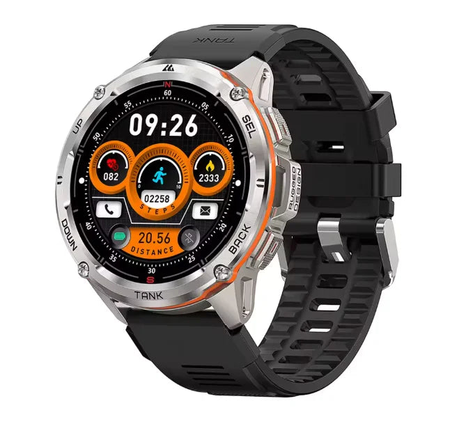 Kospet Tank T3 Ultra Rugged Gps Smartwatch Amoled Fitness Bluetooth