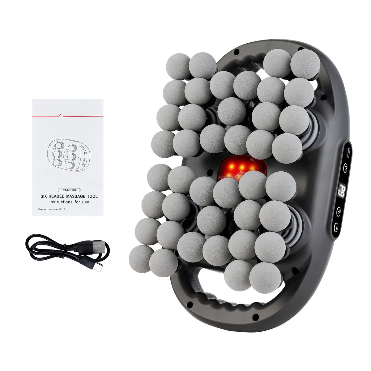 Iebilif 42 Head Massage Gun 9 Speed Deep Tissue Percussion Therapy