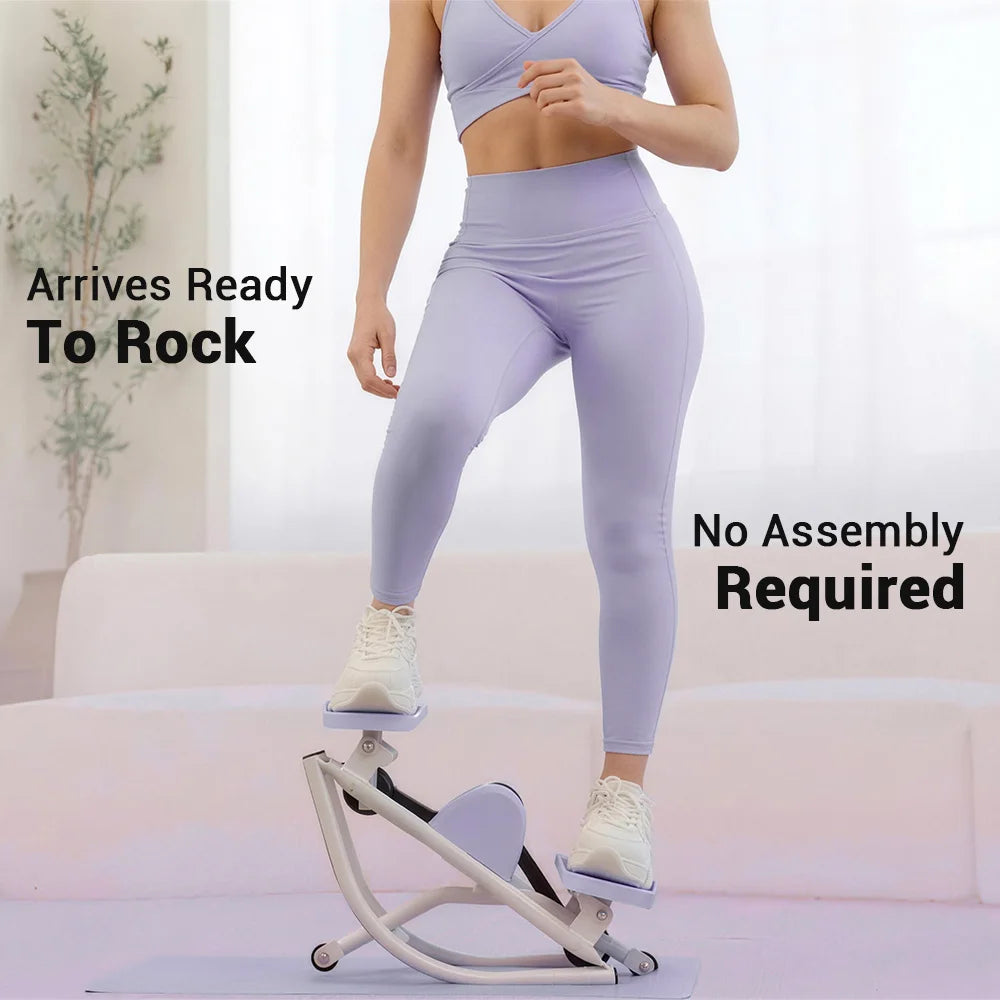 Umay Mini Stepper Machine With Resistance Bands For Home Workouts