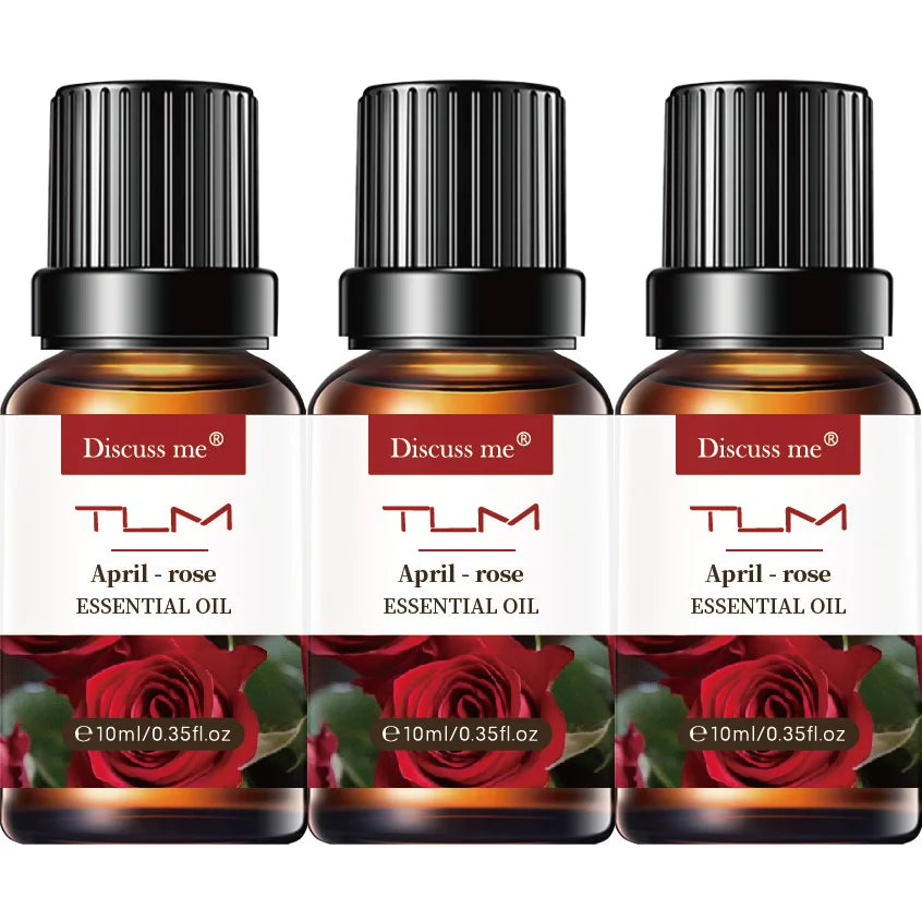 Lavender Lemon Rose Essential Oil Blends for Diffusers and Gifts