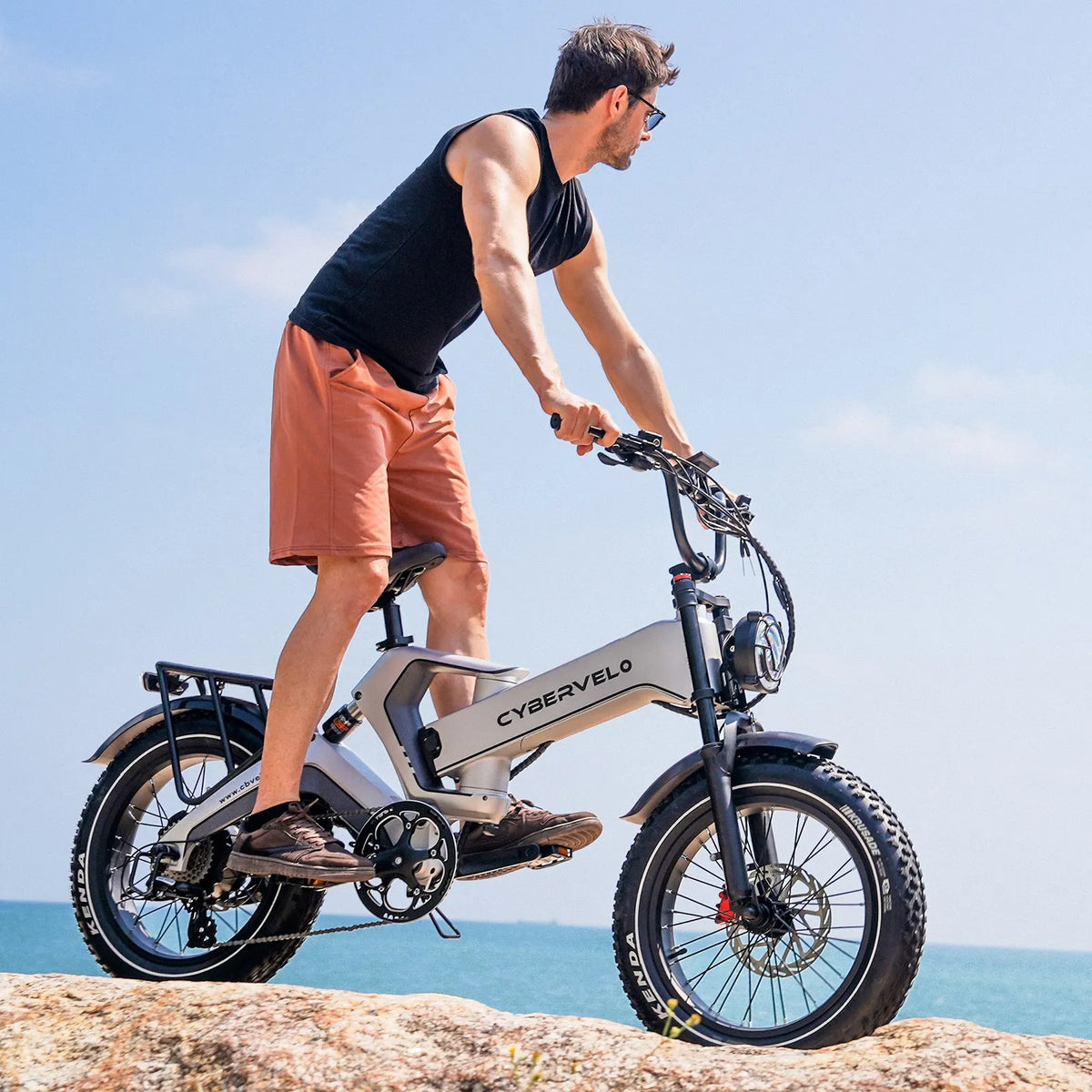 Cbvelo Ek6 Max Fat Tire Electric Commuter Bicycle For Trails
