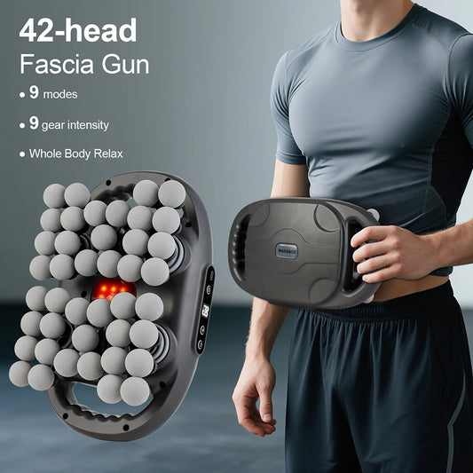 Iebilif 42 Head Massage Gun 9 Speed Deep Tissue Percussion Therapy
