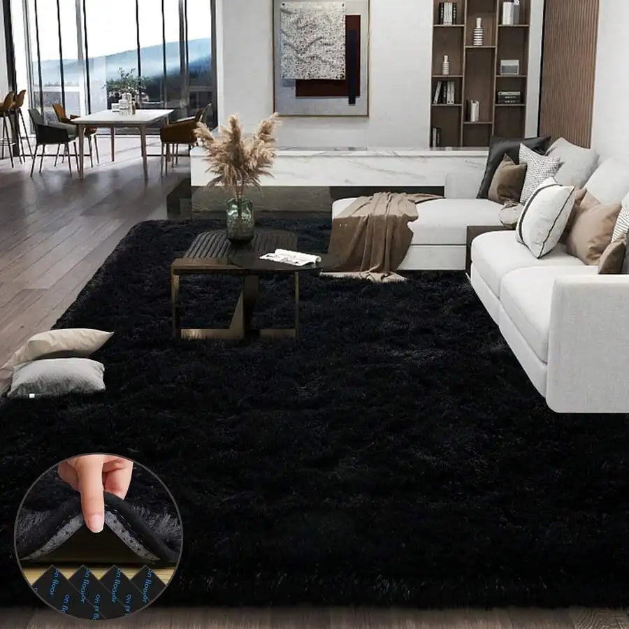 Plush Shag Rug For Bedroom Living Room And Dorm Decor
