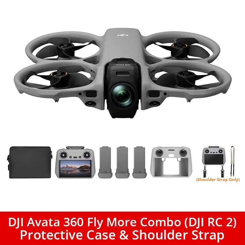 DJI Avata 360 Fly More Combo Drone Featuring 8K Camera