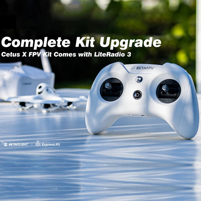 BETAFPV Cetus X FPV Racing Drone Kit With VR03 Goggles and Transmitter