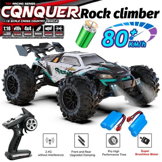4WD Off Road Remote Control Car High Speed Brushless Buggy