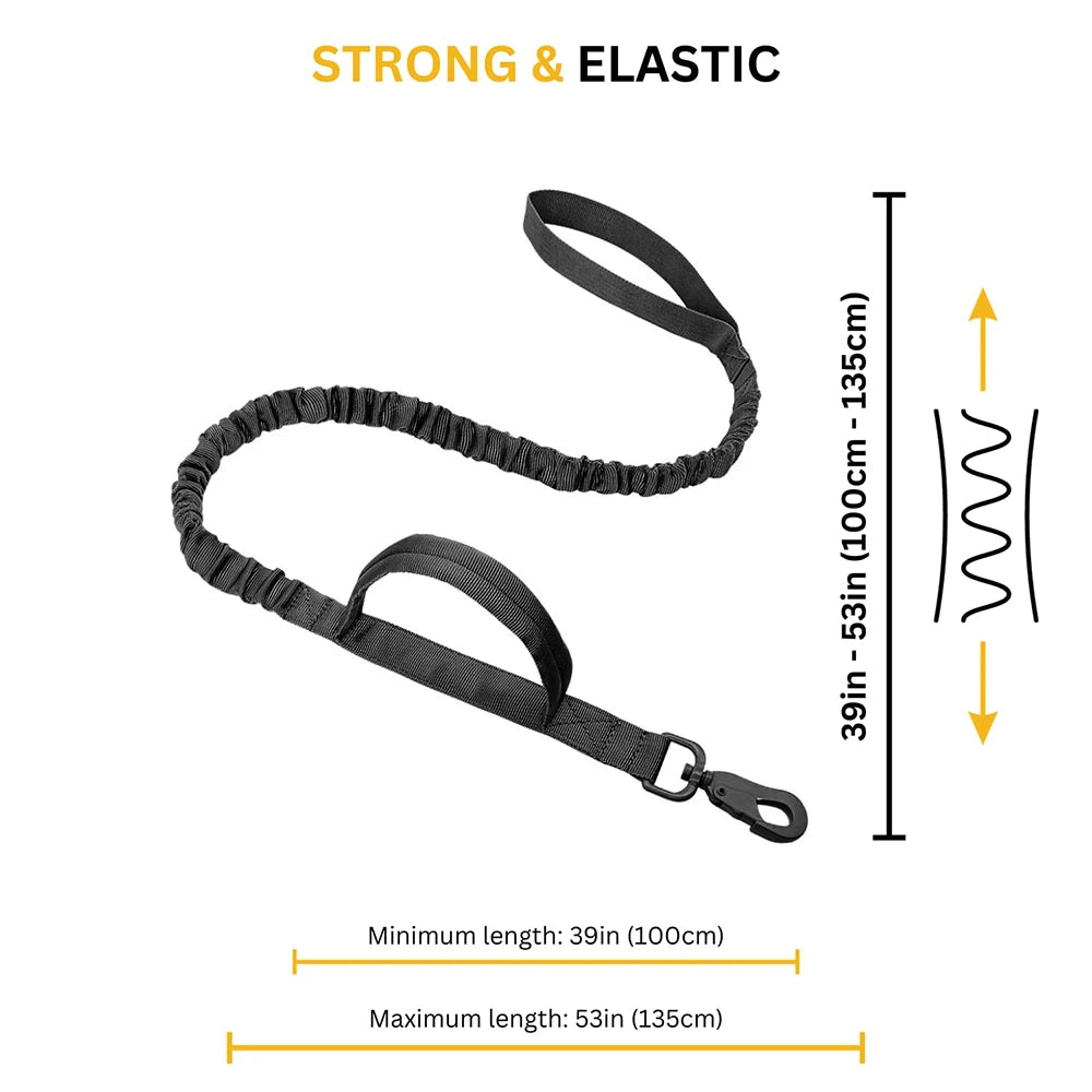 PETRAVEL Tactical Dog Harness And Leash Set For Training Walks