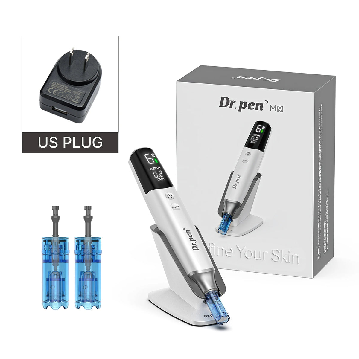 Hello Face Dr Pen M9 Microneedling Device With LED Mask