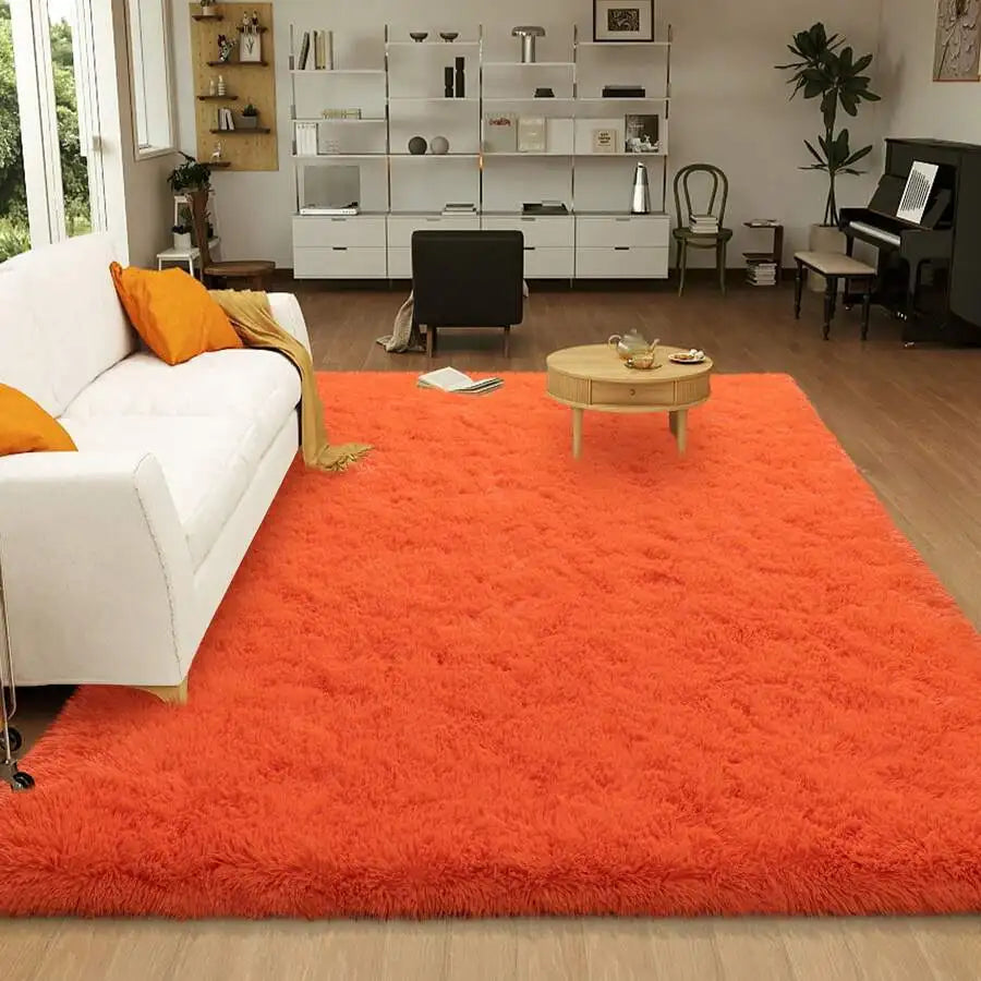 Plush Shag Rug For Bedroom Living Room And Dorm Decor