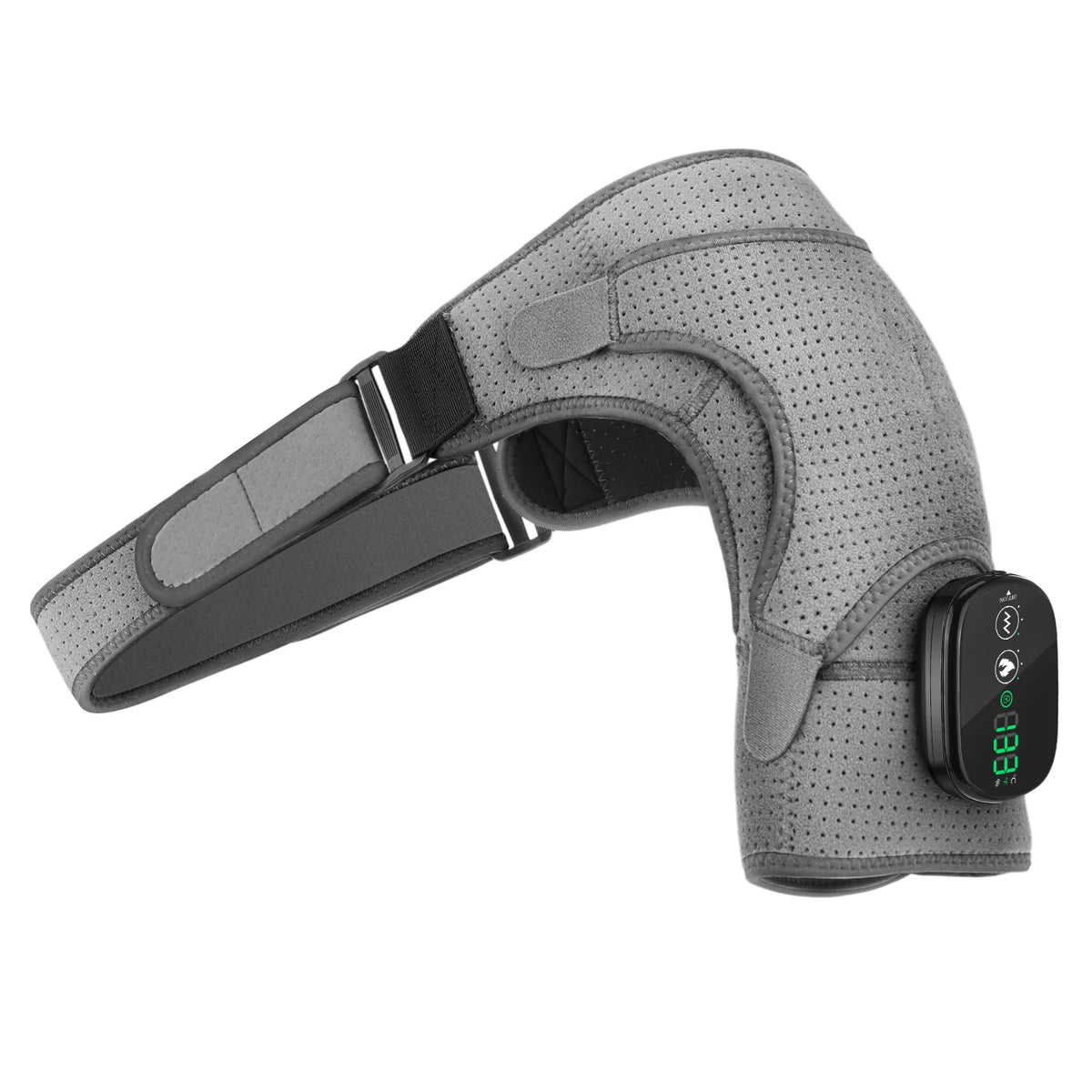 Hailicare Cordless Heated Shoulder Massager With Vibration Therapy